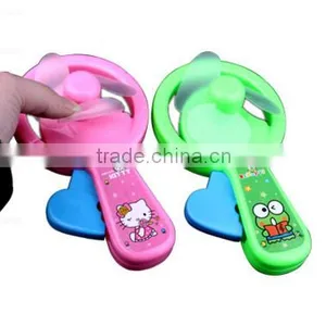 Cheap Plastic Mini Handy Dynamo Fan for Kids in Summer thumbnail-3