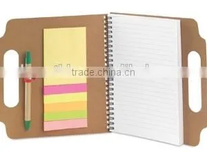 Wholesale Office Supplies Paper Cover Notebook With Sticky Notes thumbnail-1