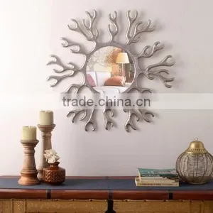 Inadian Metal Wall Decorative Mirror for Home Decor thumbnail-1