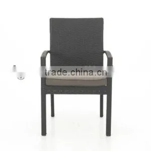 2017 Trade Assurance New Design Outdoor pe Rattan Resin Wicker Stacking Single Chair thumbnail-1
