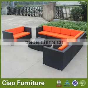 All Weather Outdoor Rattan Modular Sofa Set Garden Furniture thumbnail-1