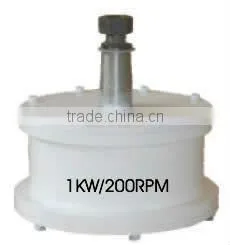 1kw Permanent Magnet Generator for Vertical Wind Turbines thumbnail-1