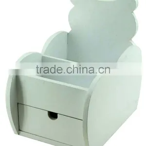 Cute MDF Surface Painting Open Top Wooden Jewelry Box thumbnail-2