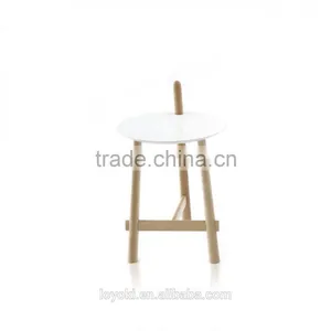 Coffee Table With Beech Wood Legs and MDF Top New Original Sofa Side Table thumbnail-4