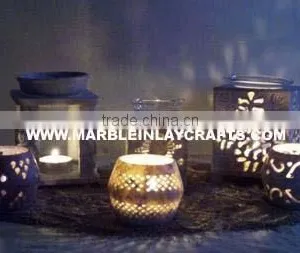 Candle Stand, Soapstone Candle Stand, Carving Candle Stand thumbnail-1