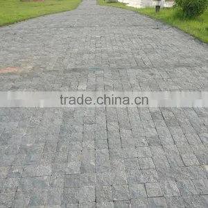 China Grey Granite Mesh Paving Cheap Driveway Paving Stone Granite Paving Stone thumbnail-2