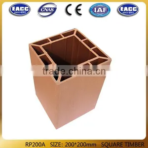 Hot Sell !Water Proof (Wood Plastic Composite) Wpc Handrail for Outdoor Steps/garden Handrail/stair thumbnail-3