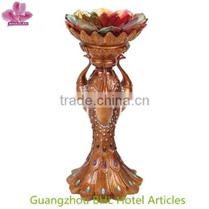 Peacock Wedding Decoration Resin Peacock Statue thumbnail-5