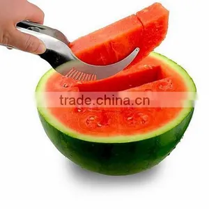 Wholesale Stainless Steel Water Melon Cutter Water Melon Slicer Cantaloupe Cutter thumbnail-4