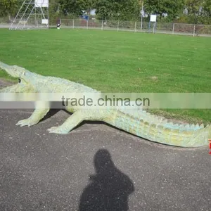 Garden Large Bronze Crocodile Sculpture thumbnail-1
