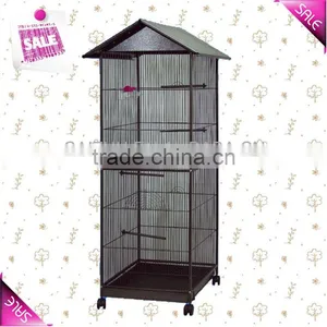 Top Roof Large Metal Bird Breeding Cage Flight Bird Cage and Aviary thumbnail-1
