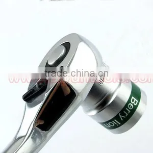 1/2" 3/8" 1/4" Ratchet Wrench (Socket Set) Quick Release Wrench 72t Cr-v thumbnail-6