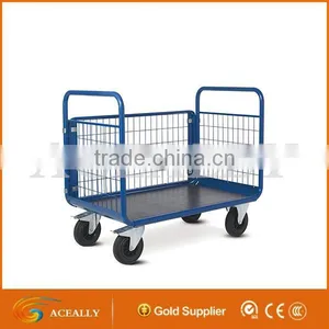 Wire Mesh Trolley Platform Trolley thumbnail-1