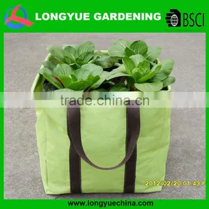 China Wholesale Cheap Handled Square Poly Bag for Plants thumbnail-1