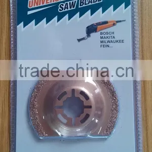 Rasp Quick Release Triangular Carbide Grout Remover Oscillating Multitool Saw Blade thumbnail-2