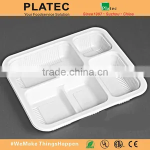 Hot Sale Plastic Food Tray, Envronmental Plastic Food Container, Restaurant Takeaway Fast Food Tray, Food Container thumbnail-6