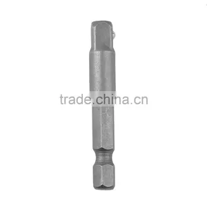 3pcs Wrench Sleeve Etension Bar He Shank Drive Power Drill Bit Socket Driver Adapter Set 1/4 3/8 1/2& 50mm Long thumbnail-4