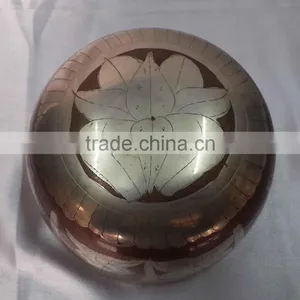 Best Selling Silver Plated High Rise Tibetan Meditation Singing Bowl thumbnail-2