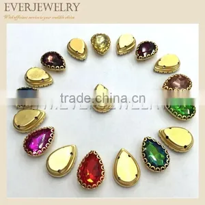Preset Rhinestone in Sew on Mounting Rhinestone Sew on thumbnail-2