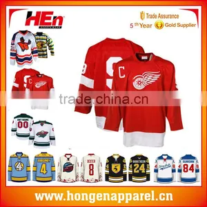 Top Quality Uniform Custom Funny Hockey Jersey thumbnail-6