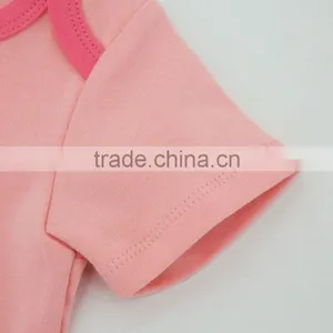2017 Summer Clothes Short Sleeve 100% Cotton Baby Rompers Girl thumbnail-5