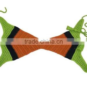 100% Cotton Summer Hot Extreme Sexy Yong Girl Bikini Crochet Beach Wear thumbnail-3