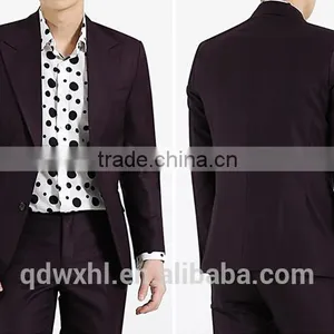 2017 High Quality Latest Design Bespoke Men Wedding Suits for Groom thumbnail-6