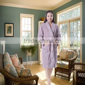 Women Dots Printed Women Arab Robe Hook Pointe thumbnail-1