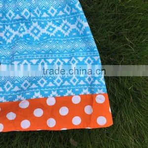 New Girls Whale Dress Kids Pillowcase Dress Girls Summer Fashion Dress With Matching Necklace and Headband IN STOCK thumbnail-3