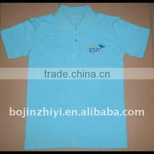 Half Sleeve Blue t Shirt Embroidery for Sale thumbnail-1