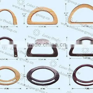 Wooden Handle in Black and Ray Color thumbnail-1
