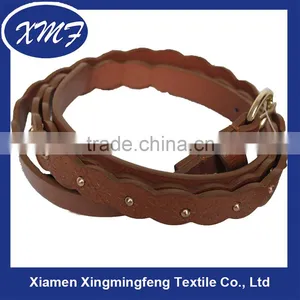 Wholesale Fashion Women Print PU Leather Belt Pin Buckle thumbnail-5