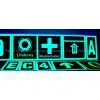 Glowing Exit Sign,luminous Warn Signs ,glow Signs thumbnail-1