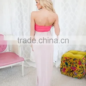 Mommy and me Maxi Dresses Cheap Long Woman Sexy Dress thumbnail-3