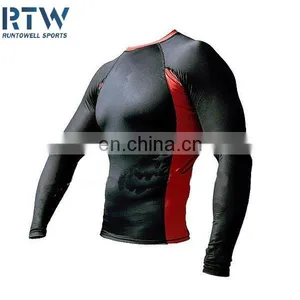 Sublimation Mma Lycra Rash Guard,compression Suits thumbnail-1
