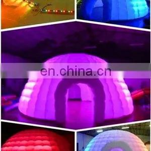 Inflatable Igloo Lawn Tent With LED Light thumbnail-1