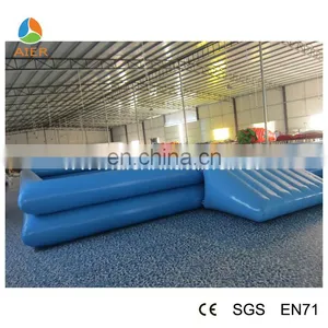 Factory Price Giant Inflatable Swimming Pool With Step for Sale, Inflatable Pool Rental thumbnail-1