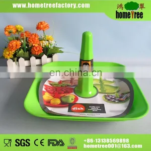 Square Plastic Candy Plate thumbnail-1