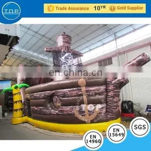TOP INFLATABLES Brand New Castle Bouncer Chair Water Slide Tube thumbnail-1