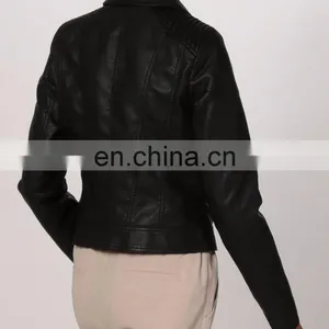 Best Quality Unisex Sports PU Leather Jacket thumbnail-5