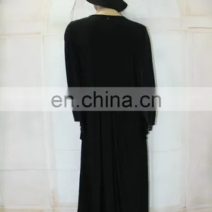 2017 Fashion Muslim Butterfly Sleeve Dubai Abaya thumbnail-6