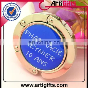 Printed Logo Metal Custom Handbag Hanger thumbnail-1