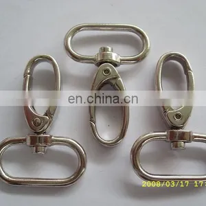 Factory Price Metal Carabiner Hook/ Sprink Snap Hook Carabiner thumbnail-2