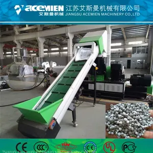 PE PP HDPE LDPE Plastic Pelletizer Granulate Machinery Plastic Extrusion Machine thumbnail-5