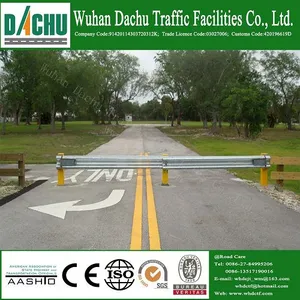 Galvanized Steel W-beam Crash Barrier for Dangerous Road thumbnail-5