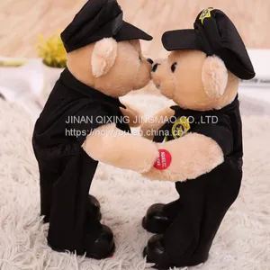 China Manufacture Custom Plush Police Teddy Bear on Sale thumbnail-1