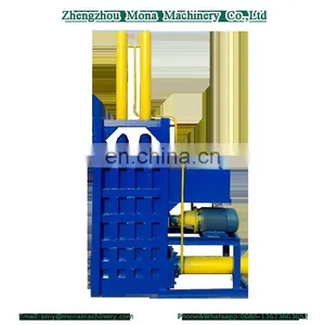 Medical Waste Packaging Press Baling Machine/automatic Cardboard Recycled Waste Packaging Machine thumbnail-1