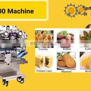 Automatic Mochi Forming Machine Mochi Ice Cream Filling Machine Encrusting Making Machine thumbnail-1