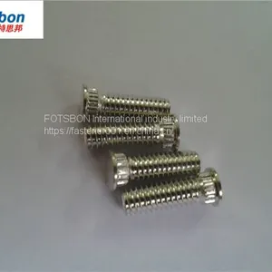 NFHS-M3-6/8/10/12/15/18/20/22/25 Hexagonal Head Studs Self-clinching Stud Pin Clinch Pins Motherboard Sheet Metal Brass PEM Standard thumbnail-1