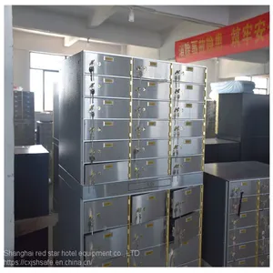 Stainless Steel Metal Safety Safe Box Bank Vault Safe Deposit Box High Quality Hotel Safe thumbnail-3